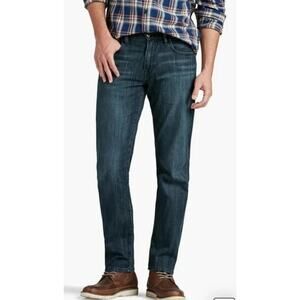 Lucky Brand Men's 221 Original Straight Dark Wash Classic Stretch Size 36 X 32